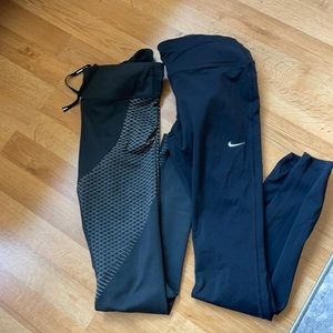 2 Nike workout pants